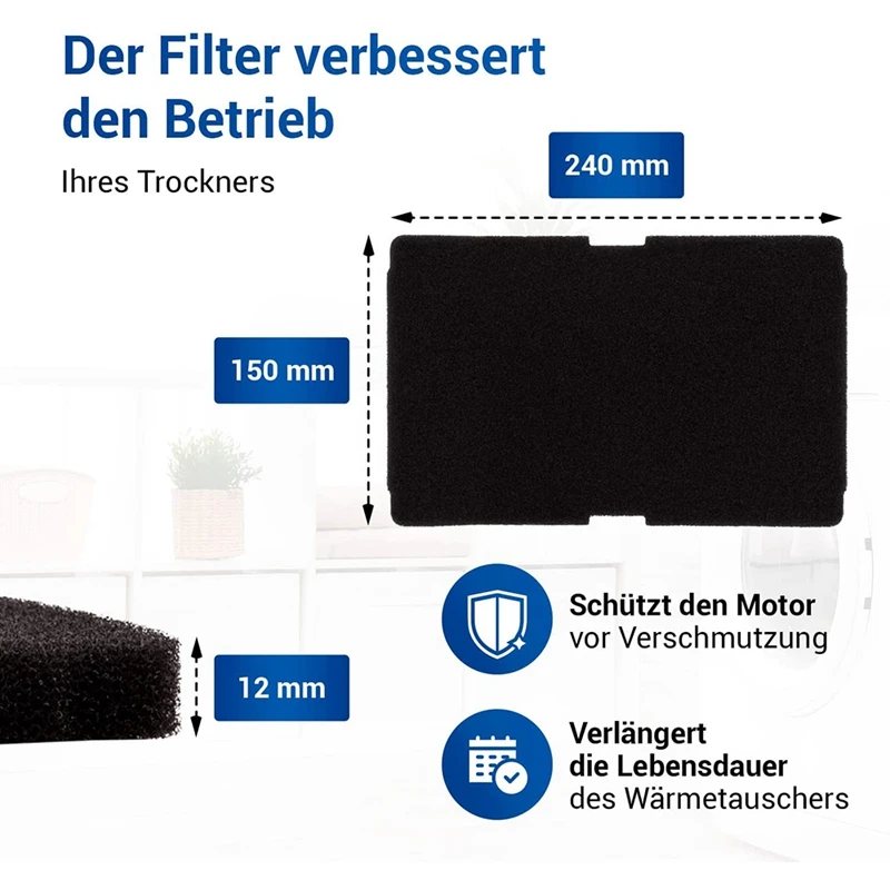 Secador, Fluff, De8635rx, Ds7512pa, Tumble, 2964840100, 5 pcs
