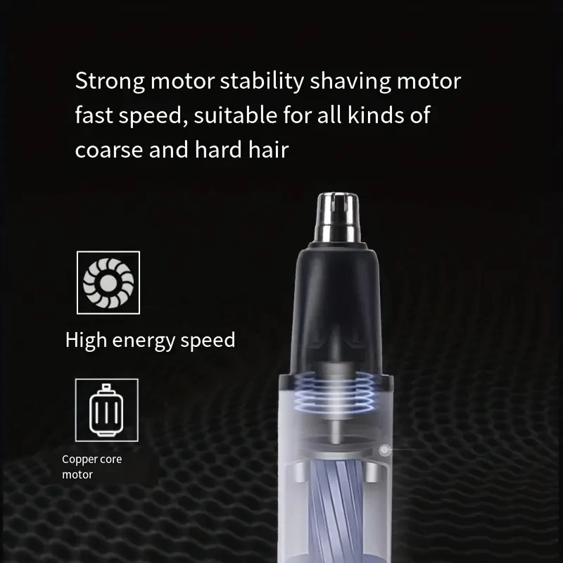 Nose Hair Trimmer Electric Ear Nose Hair Clipper Professional Painless Brow Trimmer Removal Shaver