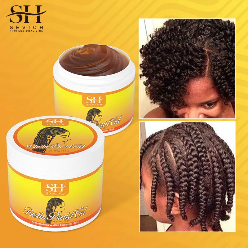 Traction Alopecia Styling Braiding Gel 100g Edges Control Hair Shaping