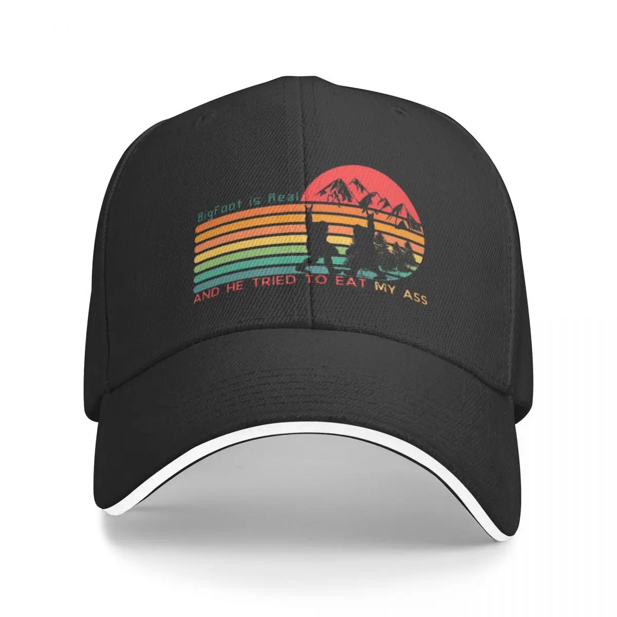 

New Bigfoot Is Real Baseball Cap Uv Protection Solar Hat Hat Luxury Brand Hat Female Men's