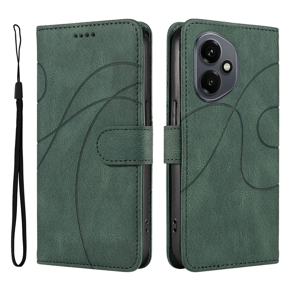 Premium Magnetic Leather Wallet Flip Case – Elegant and Durable Phone Cover