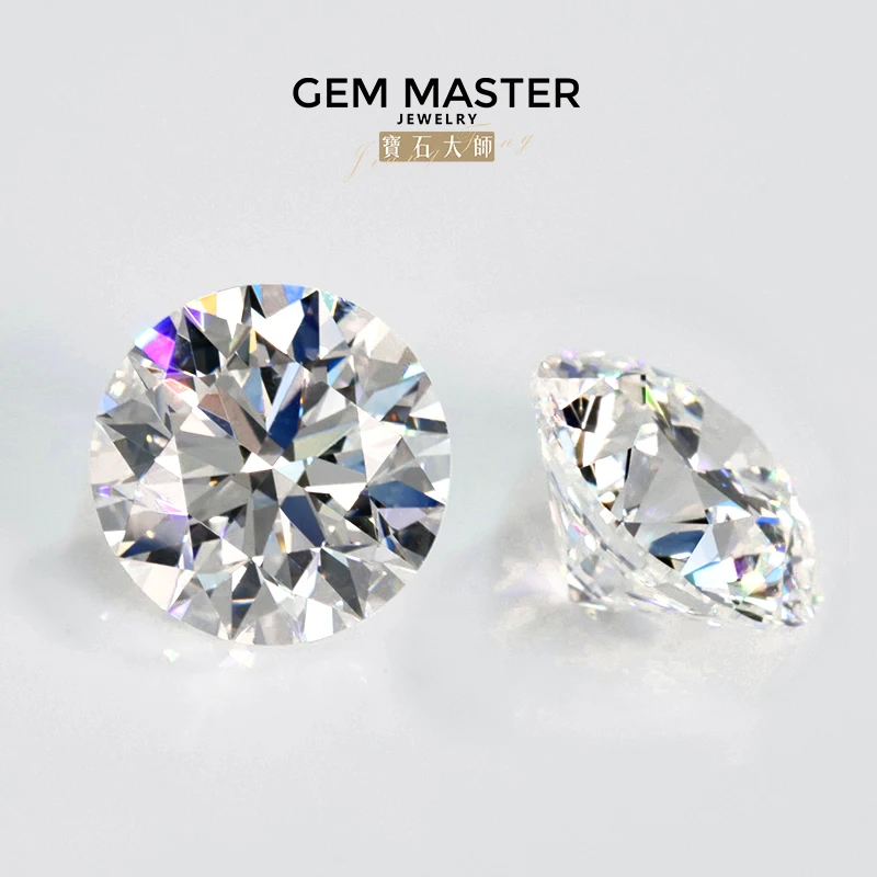 IGI GIA certificate Lab Grown Diamond Round Brilliant Cut DEFG VVS Loose Diamond 1ct 2ct 3ct CVD HPHT Lab Diamond Custom shape 4