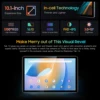 Blackview Tab 12 10.1 Inch Android 11 Unisoc SC9863A Octa Core 4GB RAM 64GB ROM Tablets PC Dual Wifi 6580mAh Ultra Thin Portable 4