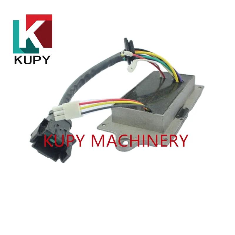 

KUPY High Quality 6 Lines 312B E315B E320B Excavator Throttle Motor Drive Module E320B Motor Card 82D02000-101 82D02100-511