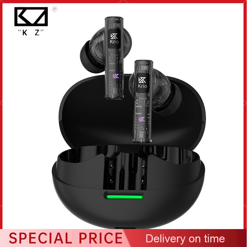 KZ Krio TWS Earphone Lossless Sound Quality Dual Engine Redefines Professional Grade Audio Bluetooth 5.3 Earphones