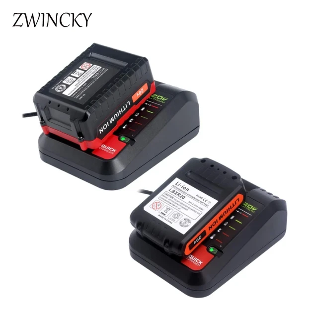 Li-Ion Battery Charger Fast Charge For Stanley Black And Decker 10.8V 18V  20V Model