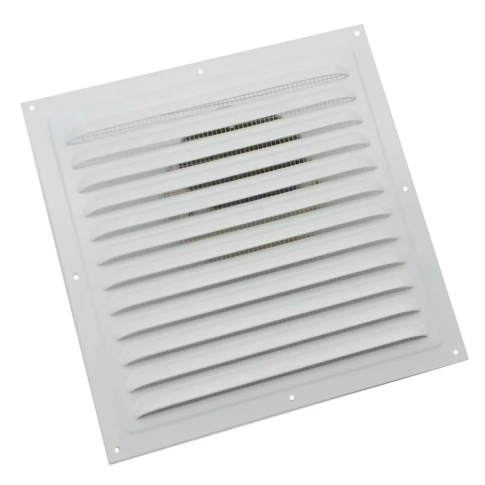 

Air Vent Grille Covers Shutters Rain Cover For Exhaust Vents Air Outlet Grille Ventilation Parts Aluminum Insect Screen Cover