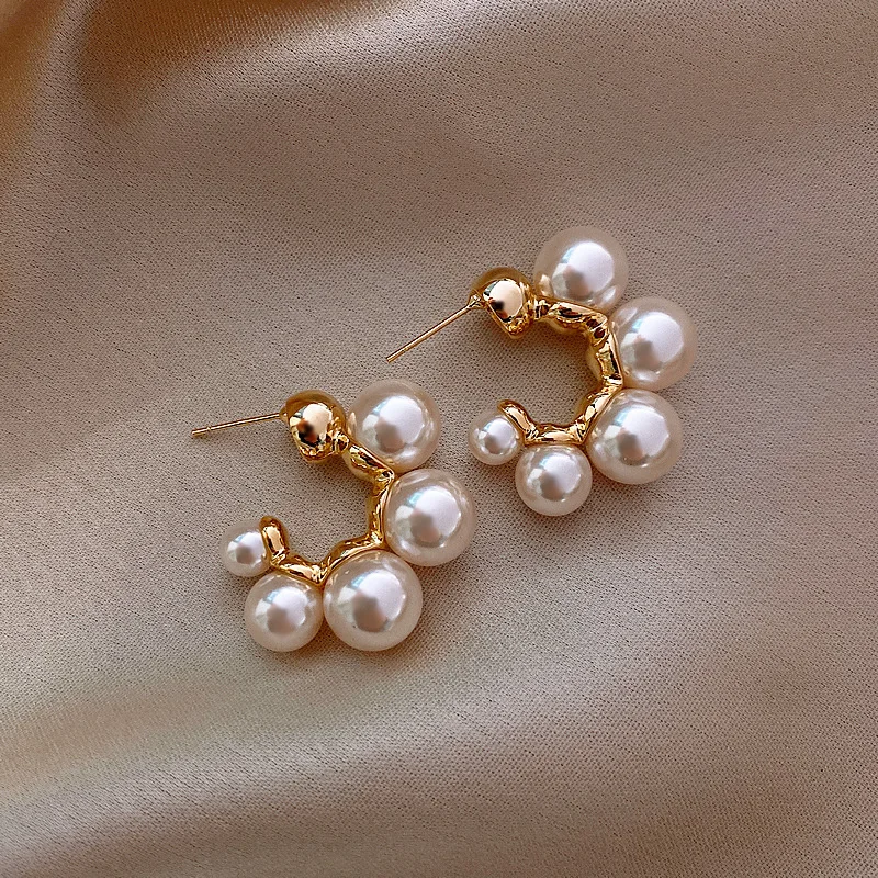 Pearl Earrings For Women Wedding Party