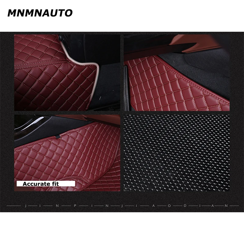 MNMNAUTO 맞춤형 자동차 바닥 매트, 기아 셀토스 2019-2023 KX3 용, 자동차 카펫, 풋 코체 액세서리