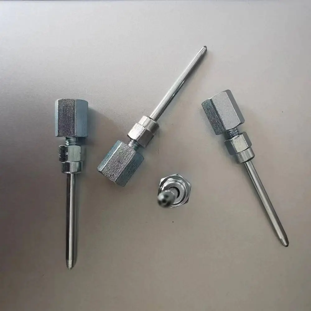 With Hardened Steel Tips Needle Grease Dispenser 1/8 Inch NPT Threads Grease Adapter Accessories Narrow Needle Nozzle Adapter