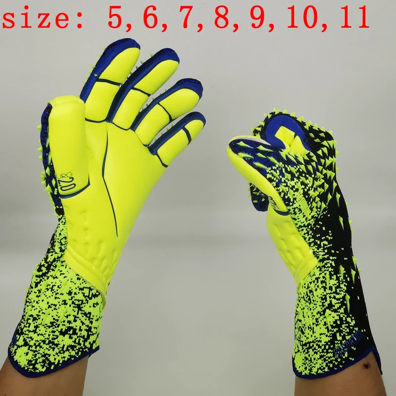 Football Goalkeeper Gloves Latex Thickened For Adults Kids