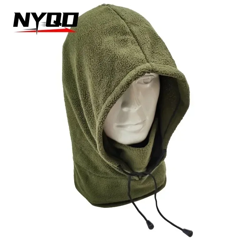 NYQD Fleece Balaclava Face Mask Image 6