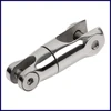 Boat 316 Stainless Steel Anchor Chain Swivel Anchor 6-8mm/10-12mm Chain Rotation Connector 2 Sections 1
