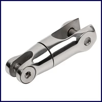 Boat 316 Stainless Steel Anchor Chain Swivel Anchor 6-8mm/10-12mm Chain Rotation Connector 2 Sections 1