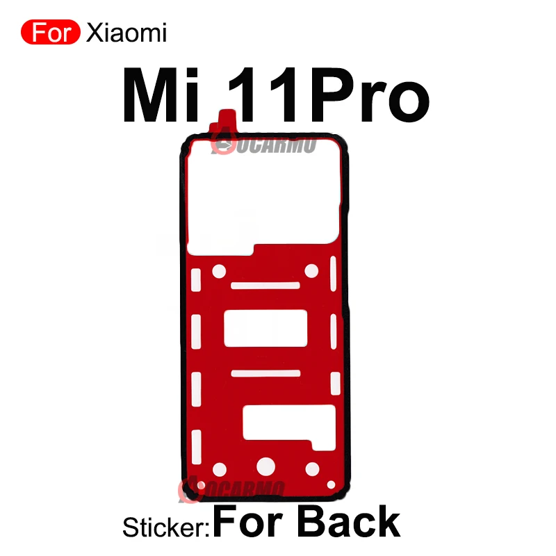 Enhanced Fullset Sticker Back Cover with Adhesive Glue Replacement