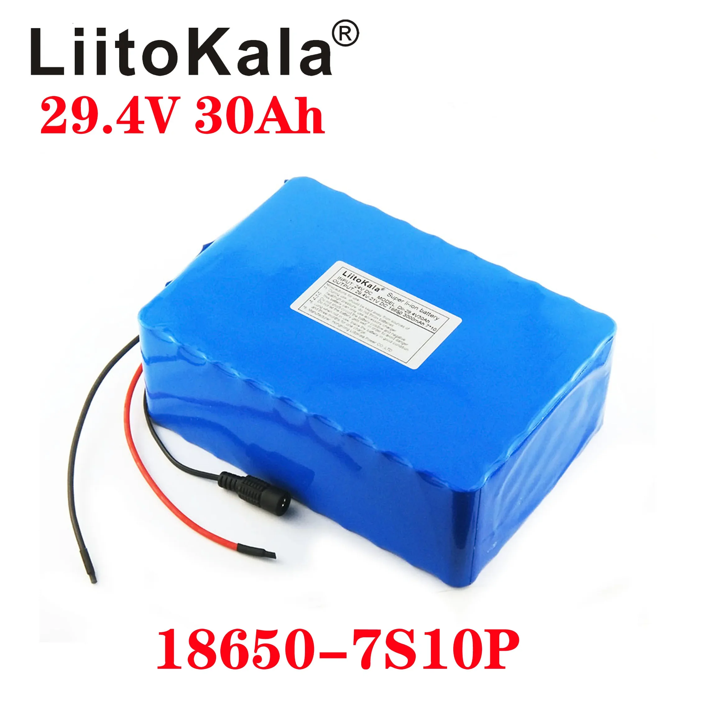 

LiitoKala 29.4v 10ah 20ah 30ah 40ah 24V 250W 350W 500W 750W Ebike Battery Electric Bicycle Lithium
