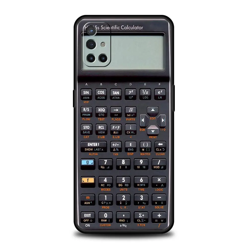 Retro Calculator Soft Phone Case - Vintage Style Protective Cover