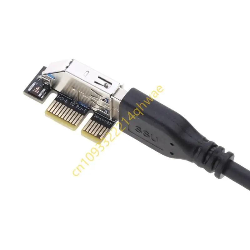 Miner 최신 USB 그래픽 연장 케이블용 PCI-E 라이저 카드