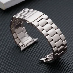 Premium Stainless Steel Watch Strap - Elegant Metal Band - 38 40 41mm - S10 42mm (Starlight 06)