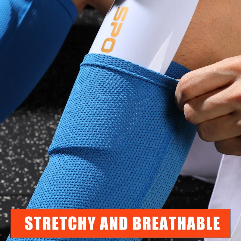 Football Leg Warmers Adults And Children Breathable Soft Sports Double With Pocket