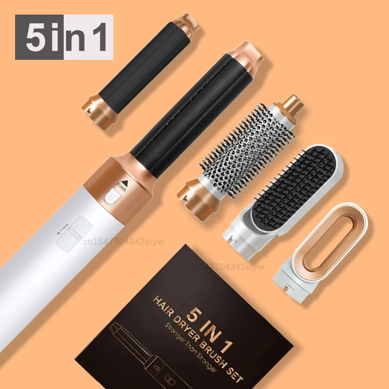 Ensemble de peignes à air chaud pour Dyson Airwrap, fer à friser à grande vitesse, outil de coiffage professionnel, nouveau sèche-cheveux, 5 en 1