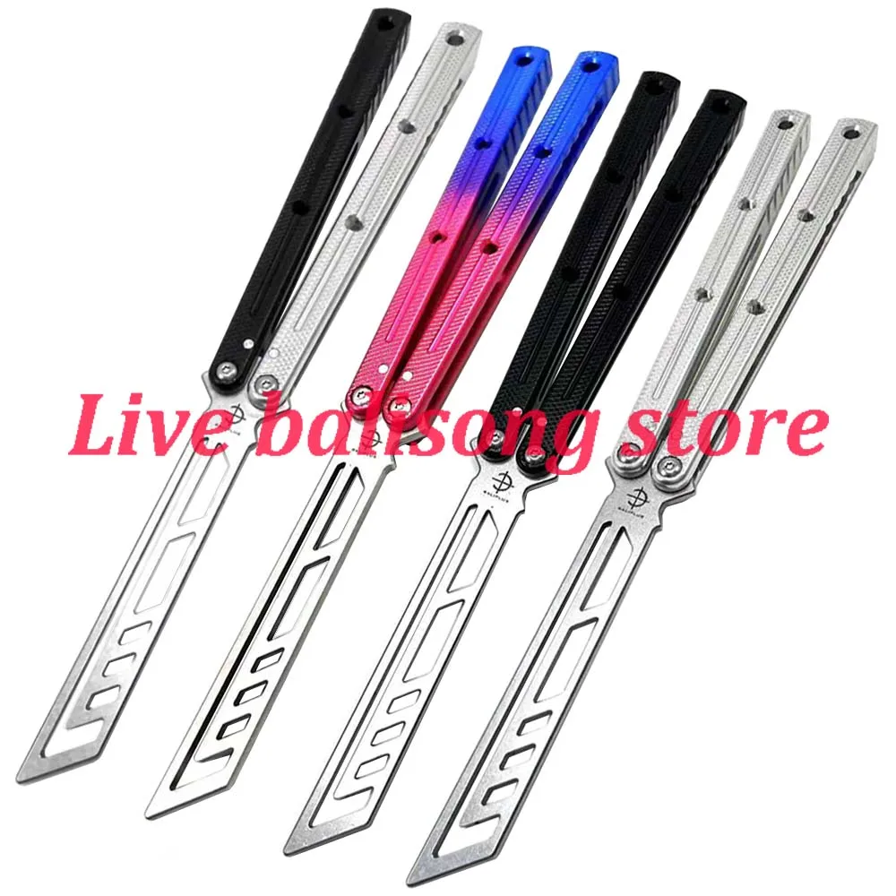 

Speed Channel Baliplus Kraken (Krake Raken ) V3 Clone 7075 Aluminum Handle Bushings System Free-swinging Knife Outdoor EDC Knife