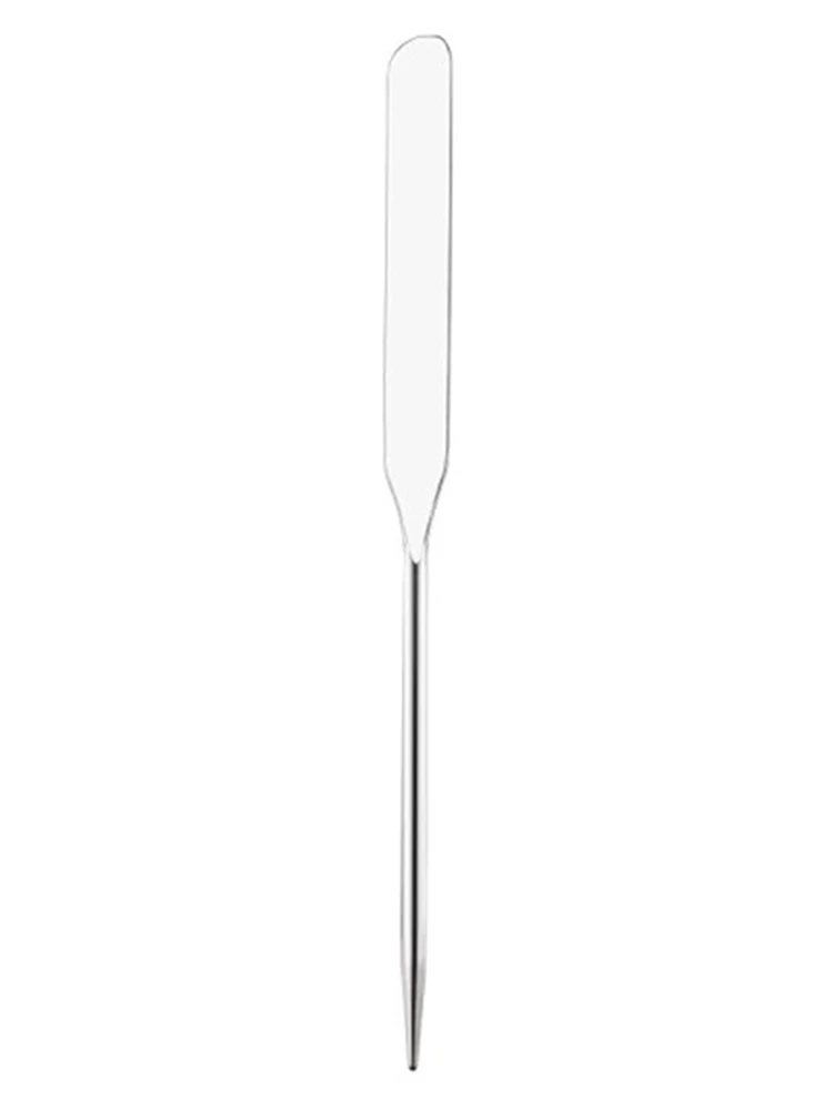 스테인레스 스틸 혼합 주걱 도구, 듀얼 헤드 메이크업 토너 주걱 스틱, 1pc