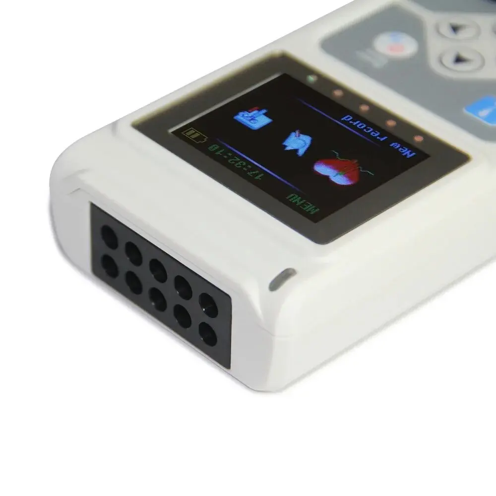 PC Software 12 lead 24h Analyzer TLC5000 Hand-held Dynamic ECG/EKG Holter Monitoring Recorder System analyzer USB ECG Holter