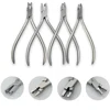 Dental Thermal Forming Plier Set with Punch Vertical Level Teardrop Cutter and Aligner Pliers High Precision Tool Kit