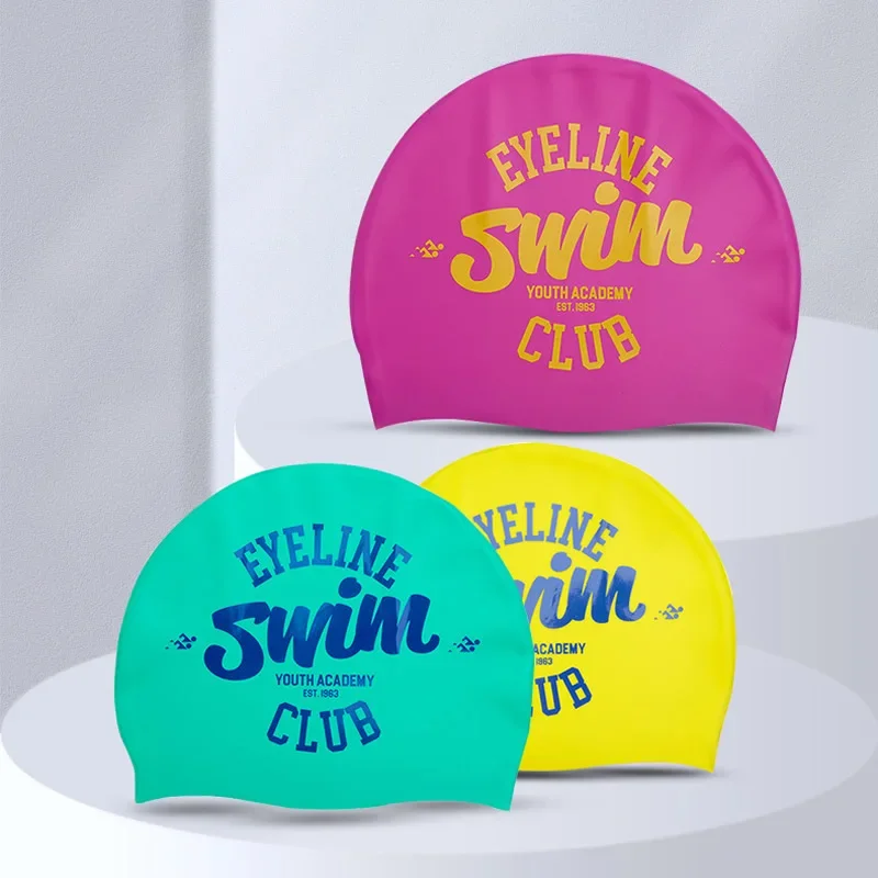 

Silicone Swim Pool Cap Swim Caps Ear Protection for Children Kids Water Game Swimming Diving Bathing High Elastic Waterproof