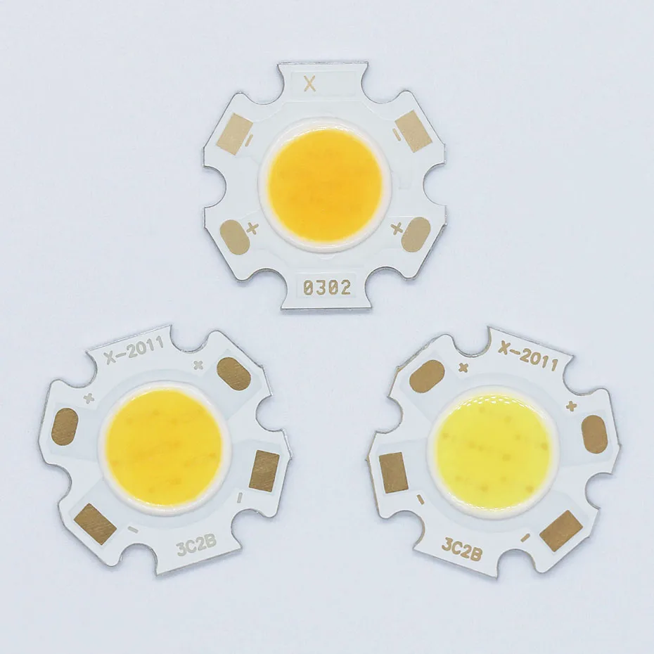Description Picture 5 of item5pcs 3W 5W 7W 10W High Power COB LED Source Chip Light Bulb Light-Emitting Diode Bridgelux Chip 20mm For Spotlight Downlight DIY