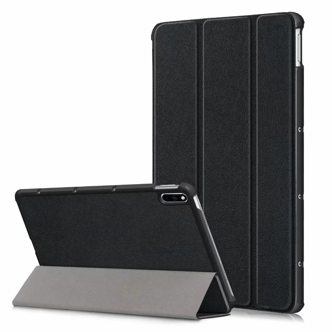 Slim PU Leather Tablet Case Cover with Screen Protector and Stylus Pen