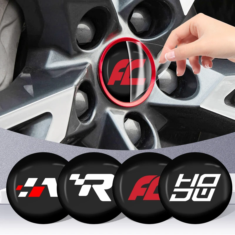 Car Badge Wheel Center Hub Cap Badge Sticker Decorazione Per Dacia Duster Logan Mcv Sandero Stepway Dokker Lodgy Accessori Per Auto
