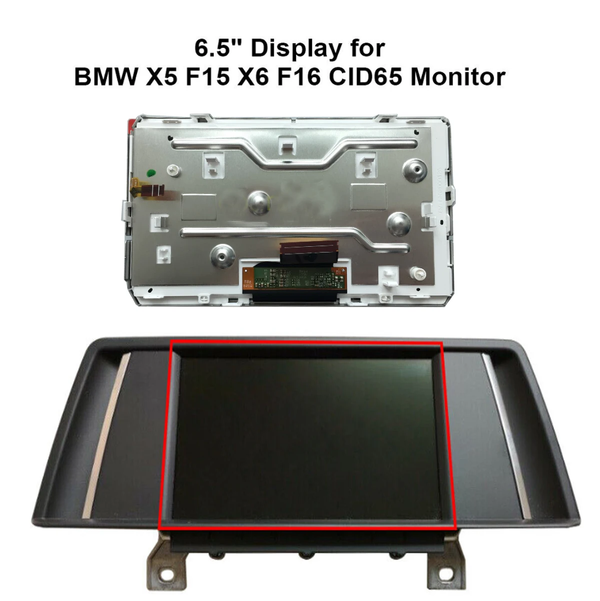 For BMW X3 F25, X4 F26, X5 F15, X6 F16 CID65 6.5