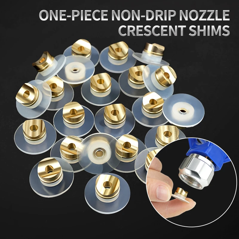Airless Spray Gun Tip Gasket Universal Reversible Tip Guard Seals Holder Seedle