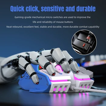G6 RGB Gaming Mouse – 12800 DPI 4