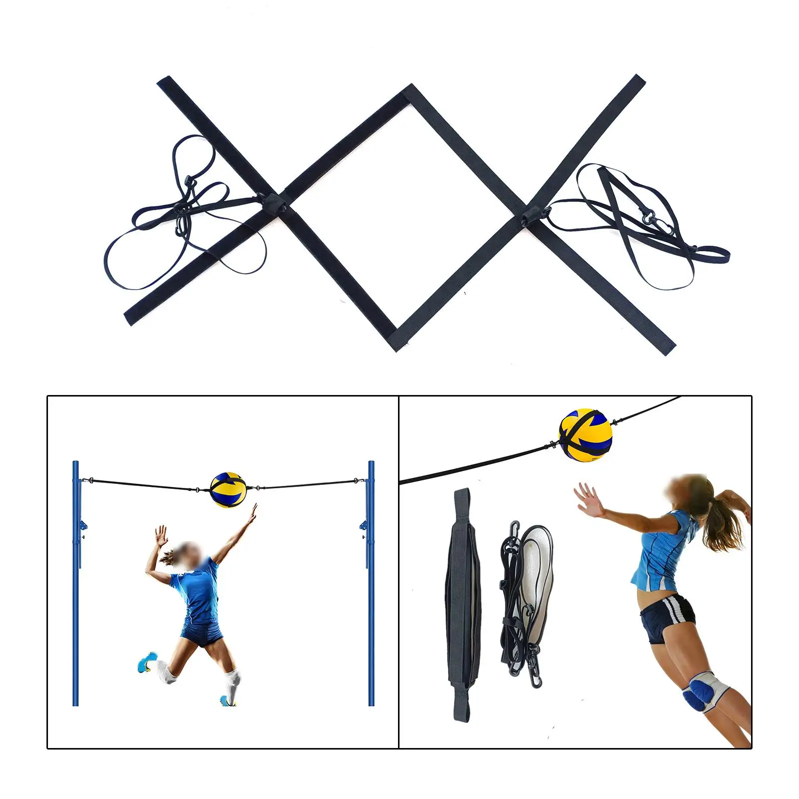 

Volleyball Training Equipment Practice Solo Trainer Arm Swing Beginners