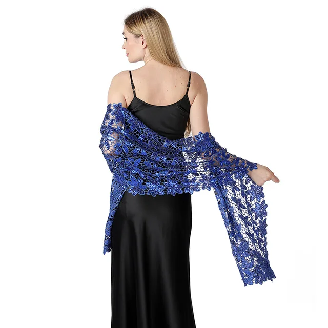 Sequin Shawl Huralona Women Floral Lace Shawls And Wraps For