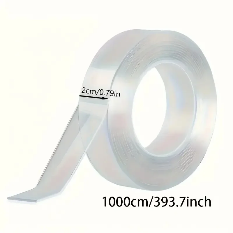 Ultra-Strong Waterproof Nano Adhesive Tape - 10m Transparent Double-Sided Bonding Strip