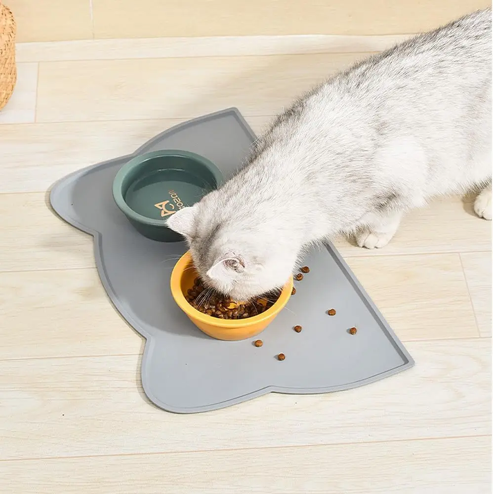 Title 5, Waterproof Pet Mat Dog Cat Solid Color Silicone...
