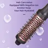 New Design Electric Round Hair Brush Rotating Electric Hair Brush Ceramic Ionic Heat Curling Brush 6