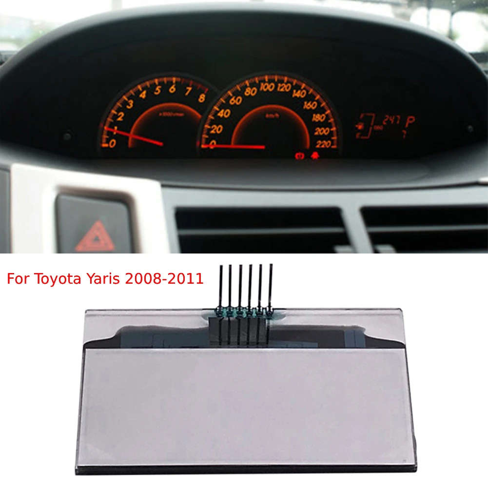 Car Gauge Sets Dash Panels For Toyota For Yaris (2008-2011) For Vios(2008-2012) Car Interior Parts Instrument Cluster Dashboard