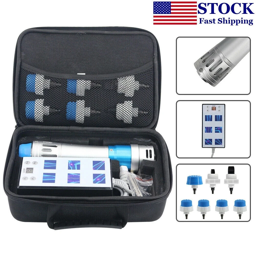 ED  Shockwave Therapy Machine Pain Relief Massager Relaxation Shock Wave Physiotherapy Treatment Instrument  For  Body Therapy pneumatic ballistic shock wave physiotherapy instrument massager extracorporeal shock wave pain physiotherapy instrument supply