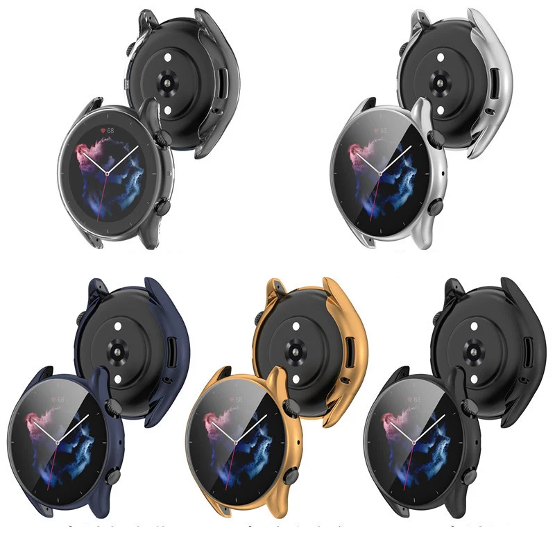 ü ȭ ȣ ð ̽, Amazfit GTR 3, 3 ο, Ʈ ġ  Ŀ ̽, ε巯 TPU  ,  