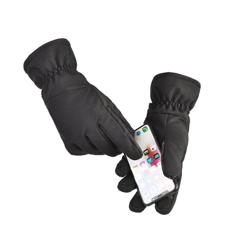 Men Women 2023 Winter Camouflage Fleece Thickened Ski Gloves Warm Non-slip Windproof And Waterproof Touch Screen Hiking Glove 3