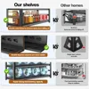 72" H 36" W All-Metal Garage Shelving Unit and Storage-Easy Assembly Shelves 5-Tier Rack|Heavy-Duty Adjustable Shelf 5