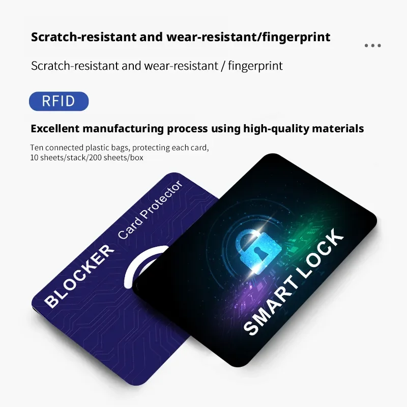 RFID Blocking Credit Card Protector Set – Ultimate Shield for Cards, IDs & Passports Against NFC Theft