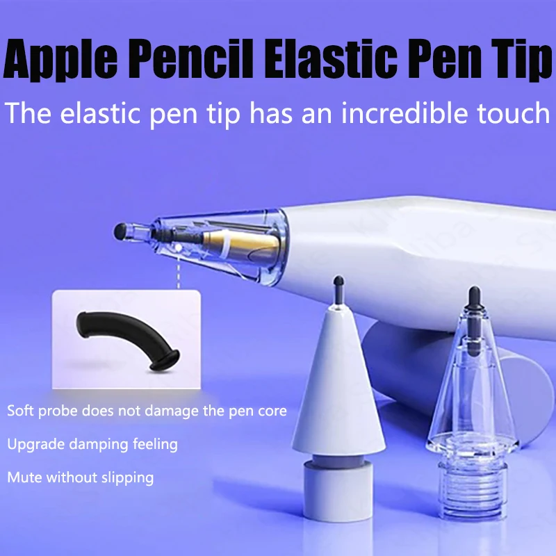Pencil Tips For Apple Pencil 1/2 Gen Replacement Crystal Diamond