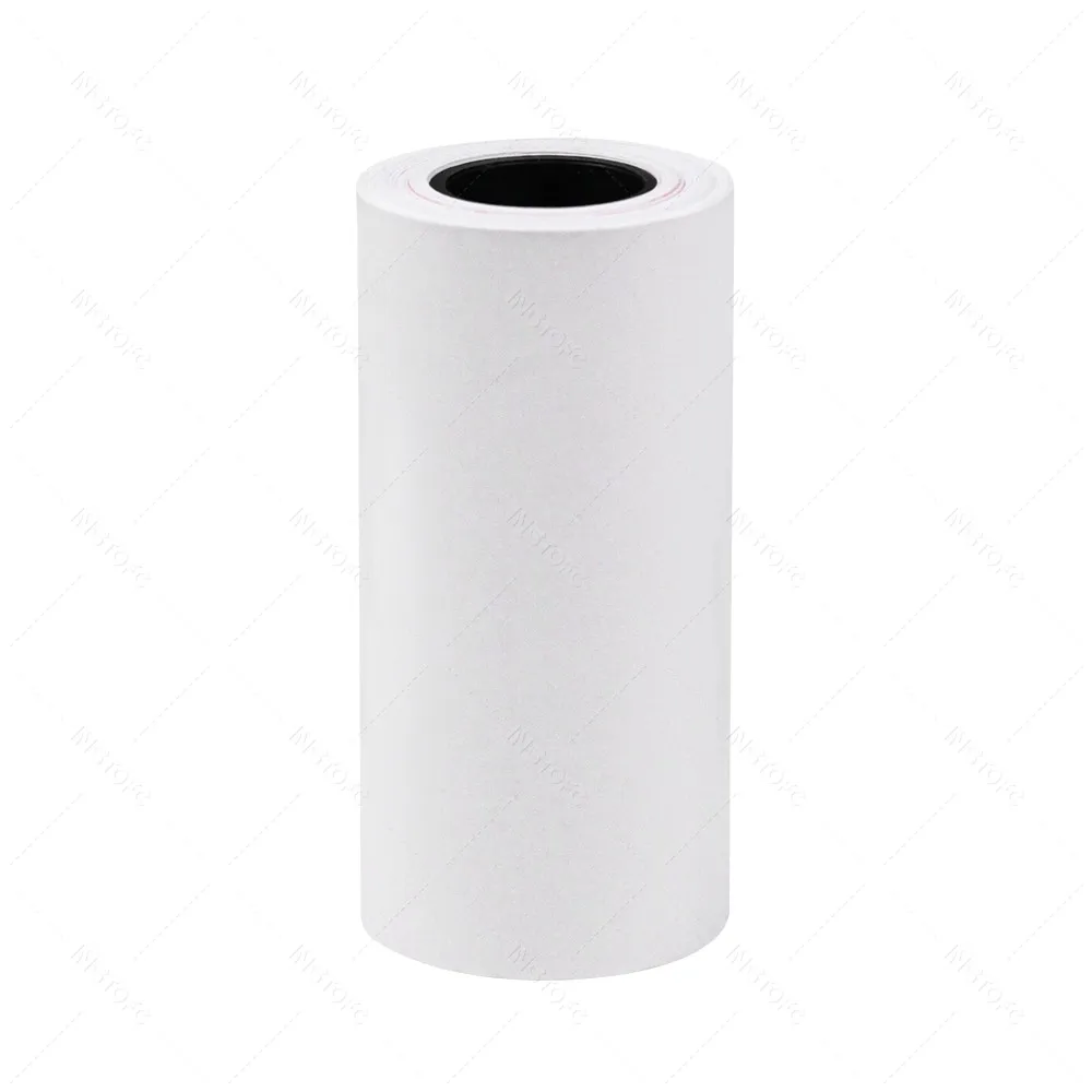 5~10 Pcs Mini Printer Paper 57*25mm Thermal Paper, White Paper Rolls For Portable Pocket Mobile Photo Receipt Printer Universal - 5