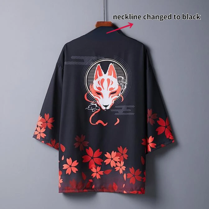 Japanese kimono Japanese kimono cardigan kimono mujer Japanese kimono cardigan summer beach sunscreen loose kimono mens shirt yukata haori retro women Asian